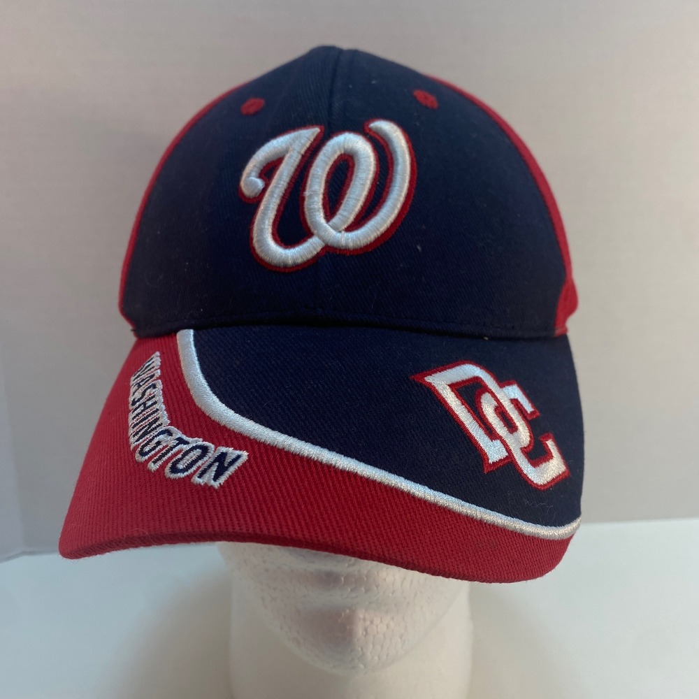 Washington Nationals MLB Baseball Cap Hat‎ Fan Favorite Red Blue DC Strapback